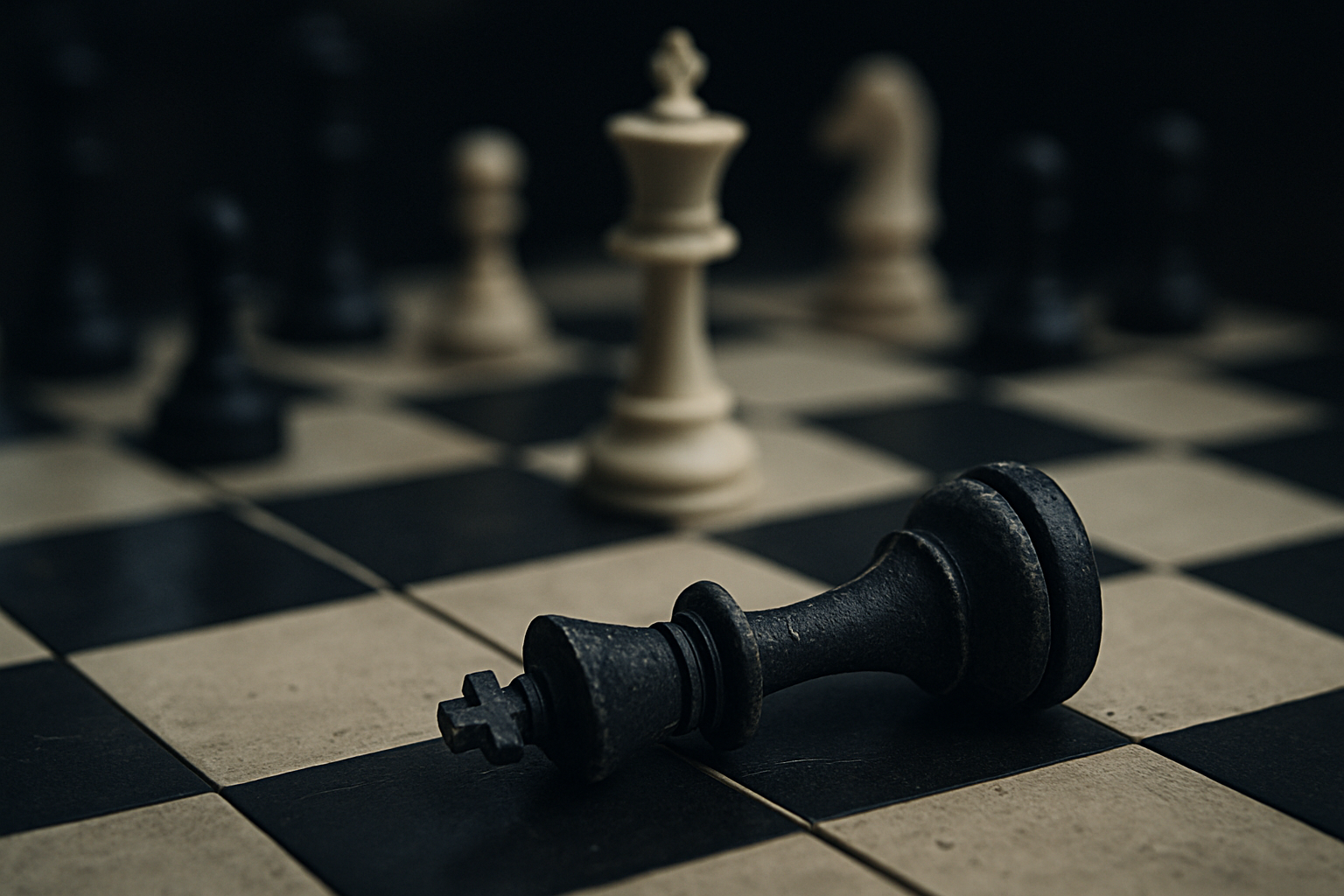 Chessboard metaphor for strategy and adaptation in AI projects