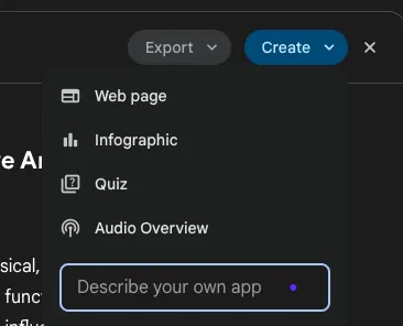 Long Gemini infographic output example