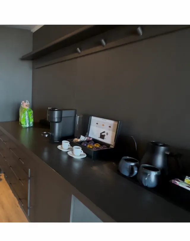 Hotel coffee station at Alila Marea