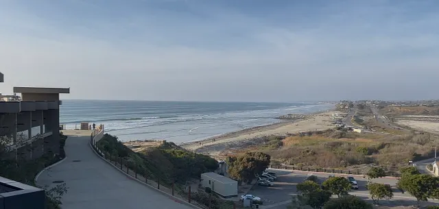 Ocean view from hotel room